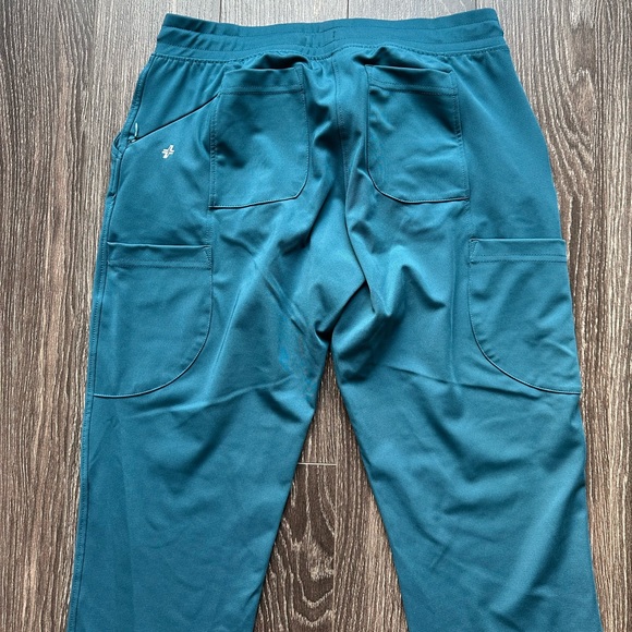 Fit Scrubs Caribbean Blue Scrub Pants - Picture 3 of 4